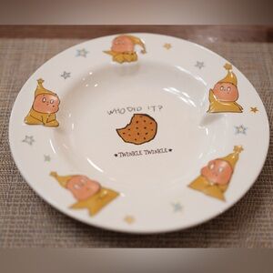 Cute Cartoon Twinkle Twinkle Ceramic Plate